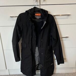 Merrell womans Black Raincoat